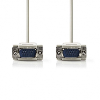 Nedis VGA kabel | Nedis | 2 meter (Ivoor) CCGL59001IV20 CCGP59001IV20 N010409206 - 1