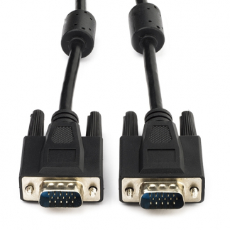 Nedis VGA kabel | Nedis | 2 meter (Zwart) CCGL59000BK20 CCGP59000BK20 N010409000 - 1