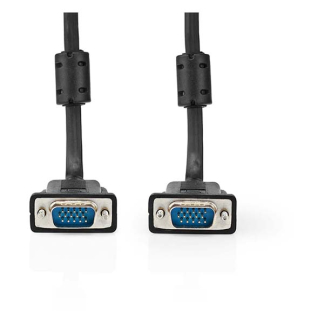 Nedis VGA kabel | Nedis | 3 meter (Zwart) CCGL59000BK30 CCGP59000BK30 N010409001 - 3