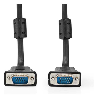 Nedis VGA kabel | Nedis | 5 meter (Zwart) CCGL59000BK50 CCGP59000BK50 N010409002 - 2