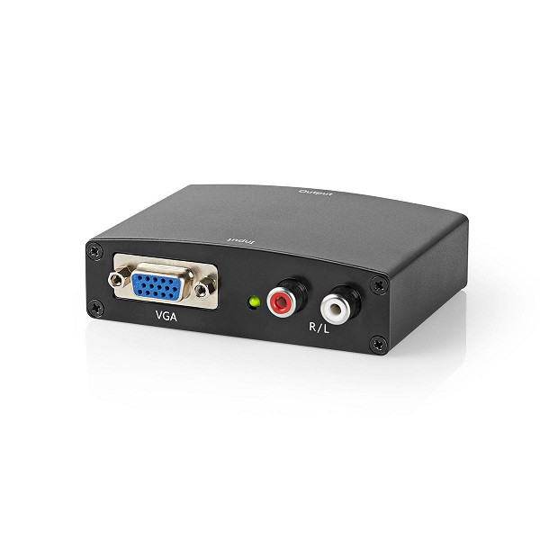 Nedis VGA naar HDMI adapter | Nedis (2 x Tulp, Full HD) VCON3454AT K070104005 - 1