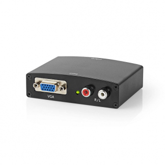 Nedis VGA naar HDMI adapter | Nedis (2 x Tulp, Full HD) VCON3454AT K070104005 - 1