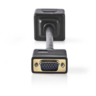 Nedis VGA splitter | Nedis | 0.2 meter (100% koper, Verguld, Full HD) CCGP59120BK02 N030409017 - 3