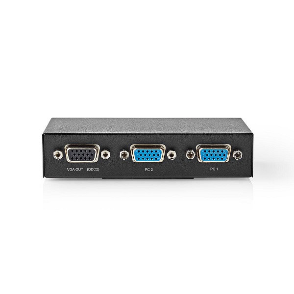 Nedis VGA switch | Nedis | 2-poorts (Video, Handmatig) CSWI5902BK K020409006 - 2
