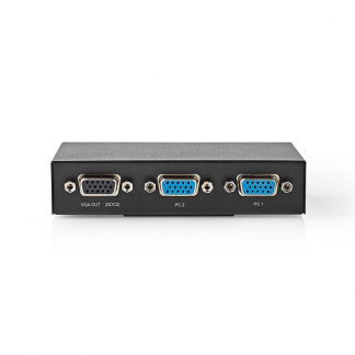 Nedis VGA switch | Nedis | 2-poorts (Video, Handmatig) CSWI5902BK K020409006 - 1