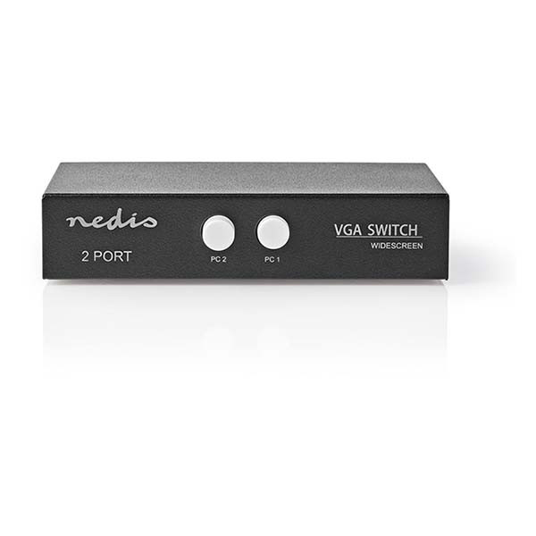 Nedis VGA switch | Nedis | 2-poorts (Video, Handmatig) CSWI5902BK K020409006 - 1