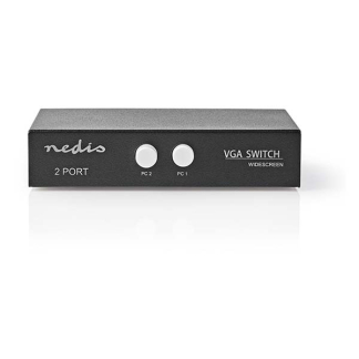 Nedis VGA switch | Nedis | 2-poorts (Video, Handmatig) CSWI5902BK K020409006 - 1