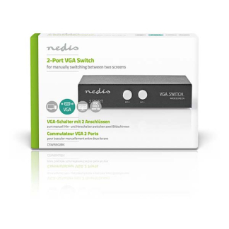 Nedis VGA switch | Nedis | 2-poorts (Video, Handmatig) CSWI5902BK K020409006 - 4