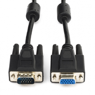 Nedis VGA verlengkabel | Nedis | 20 meter (Zwart) CCGP59100BK200 N010409204 - 1