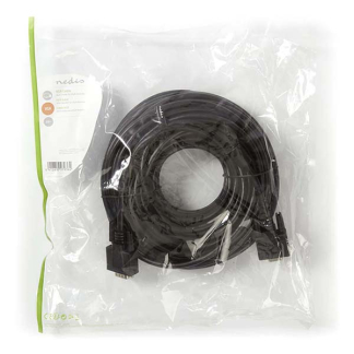 Nedis VGA verlengkabel | Nedis | 20 meter (Zwart) CCGP59100BK200 N010409204 - 4