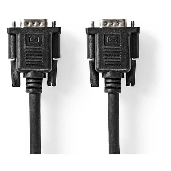 Nedis VGA verlengkabel | Nedis | 2 meter (Zwart) CCGL59100BK20 CCGP59100BK20 N010409200 - 2