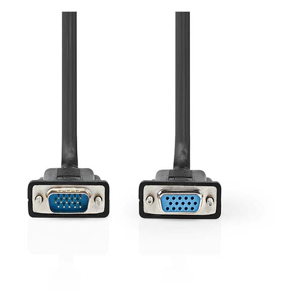 Nedis VGA verlengkabel | Nedis | 2 meter (Zwart) CCGL59100BK20 CCGP59100BK20 N010409200 - 3