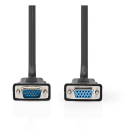 Nedis VGA verlengkabel | Nedis | 2 meter (Zwart) CCGL59100BK20 CCGP59100BK20 N010409200 - 3