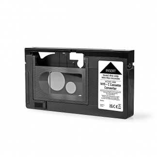 Nedis VHS-C naar VHS converter | Nedis | Zwart (Plug and play) VCON110BK K070601012 - 1