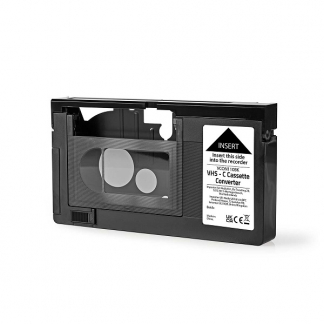 Nedis VHS-C naar VHS converter | Nedis | Zwart (Plug and play) VCON110BK K070601012 - 