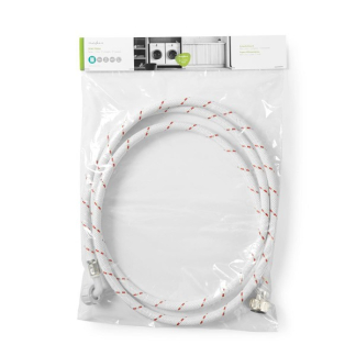 Nedis Vaatwasser toevoerslang | 3/4” - 3/4" | 2.5 meter (Recht/Gehoekt, 10 Bar, 90 °C) WAIH3434SH1N25 K081000191 - 2