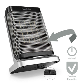 Nedis Ventilatorkachel | Nedis (1500W, Keramisch, Ruimtes tot 20 m²) HTFA16GY K170101178 - 5