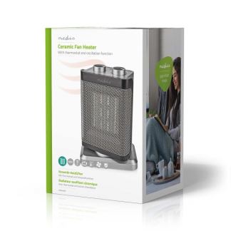 Nedis Ventilatorkachel | Nedis (1500W, Keramisch, Ruimtes tot 20 m²) HTFA16GY K170101178 - 6