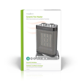 Nedis Ventilatorkachel | Nedis (1500W, Ruimtes tot 20 m², Zwenkfunctie) HTFA17GY K170101177 - 8