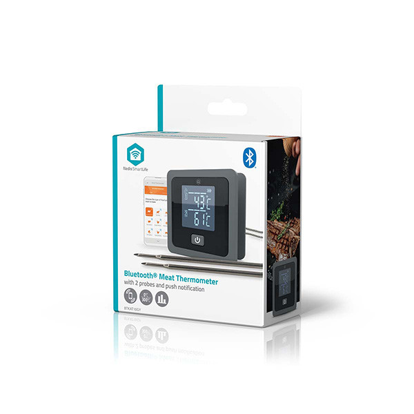 Nedis Vleesthermometer | Nedis SmartLife | 0 tot 300 graden (ABS, App, Bluetooth, Timer, Digitaal) BTKAT10GY K170103145 - 6