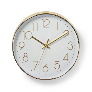 Nedis Wandklok | Rosa | Nedis | Ø 30 cm (Goud) CLWA015PC30GD K170511222 - 1