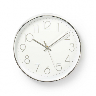 Nedis Wandklok | Rosa | Nedis | Ø 30 cm (Zilver) CLWA015PC30SR K170511223 - 1