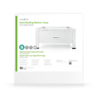 Nedis Wasmachine verhoger | 55 x 61 x 30 cm (Max. 150 kg, Houten lade) WAST130WT K081000167 - 3