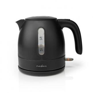 Nedis Waterkoker | Nedis | 1 liter (2150W, Droogkookbeveiliging, Mat zwart) KAWK300EBK K170108067 - 1
