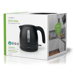 Nedis Waterkoker | Nedis | 1 liter (2150W, Droogkookbeveiliging, Mat zwart) KAWK300EBK K170108067 - 7