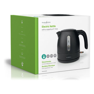 Nedis Waterkoker | Nedis | 1 liter (2150W, Droogkookbeveiliging, Mat zwart) KAWK300EBK K170108067 - 8