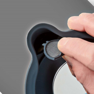 Nedis Waterkoker | Nedis (1.7 L, Droogkookbeveiliging, Soft touch, Grijs) KAWK510EGY K170108031 - 3