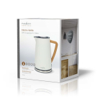 Nedis Waterkoker | Nedis (1.7 L, Droogkookbeveiliging, Soft touch, Wit) KAWK510EWT K170108030 - 4