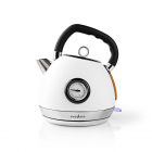 Nedis Waterkoker | Nedis (1.8 L, Droogkookbeveiliging, Thermometer, Soft touch, Wit) KAWK530EWT K170108033 Nedis Waterkoker | Nedis (1.8 L, Droogkookbeveiliging, Thermometer, Soft touch, Wit) KAWK530EWT K170108033