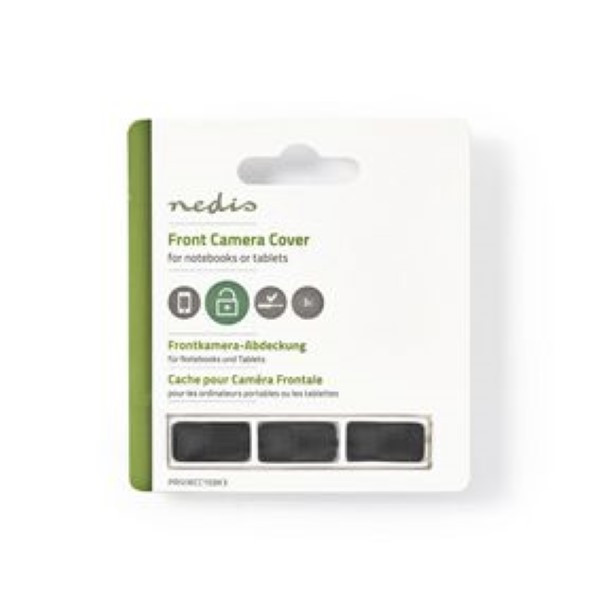 Nedis Webcamcover | Nedis (Voor laptop of tablet, 3 stuks) PRIVWCC15BK3 K170102037 - 2
