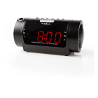 Nedis Wekkerradio | Nedis (Projectie, Dubbel alarm, Sluimerstand) CLAR005BK K170511114 - 2