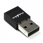 Nedis WiFi dongle - Nedis (USB A, Dual band, 2.4/5 GHz, AC600) WSNWM600BK N050604500 Nedis WiFi dongle - Nedis (USB A, Dual band, 2.4/5 GHz, AC600) WSNWM600BK N050604500