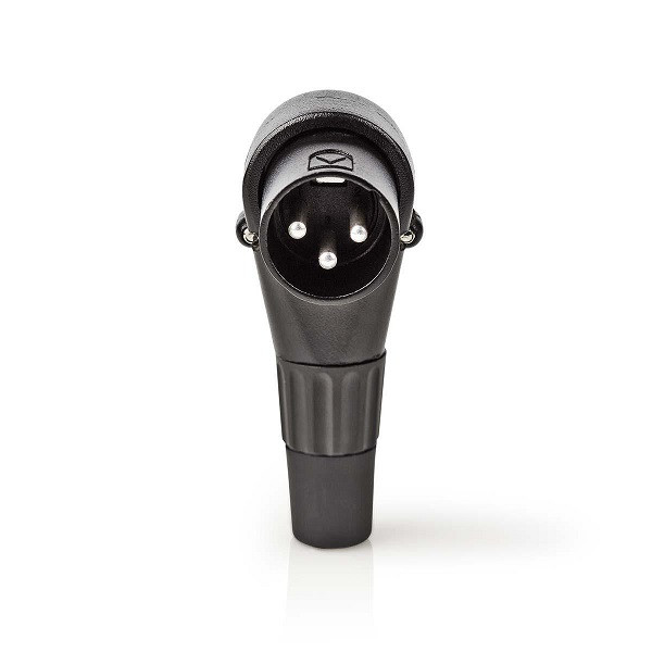 Nedis XLR connector | M | Nedis | 3-pin (Metaal, Haaks) COTP15901BK K060202203 - 1