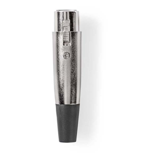 Nedis XLR connector | Nedis | 3-pin (Metaal, Vrouwelijk) CAVC15902ME N060202004 - 2