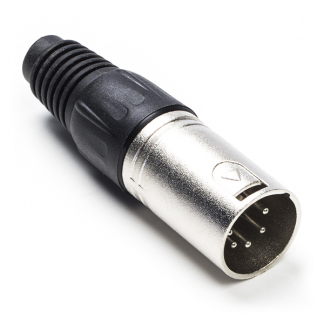 Nedis XLR connector | Nedis | 5-pin (Metaal, Mannelijk) CAGP15972ME N060202201 - 1