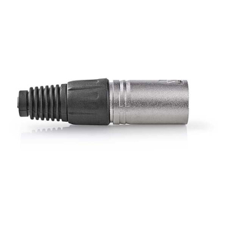 Nedis XLR connector | Nedis | 5-pin (Metaal, Mannelijk) CAGP15972ME N060202201 - 2