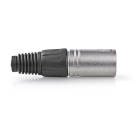 Nedis XLR connector | Nedis | 5-pin (Metaal, Mannelijk) CAGP15972ME N060202201 - 2