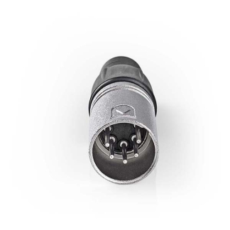 Nedis XLR connector | Nedis | 5-pin (Metaal, Mannelijk) CAGP15972ME N060202201 - 3