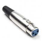 XLR connector | V | Nedis | 3-pin (Metaal)
