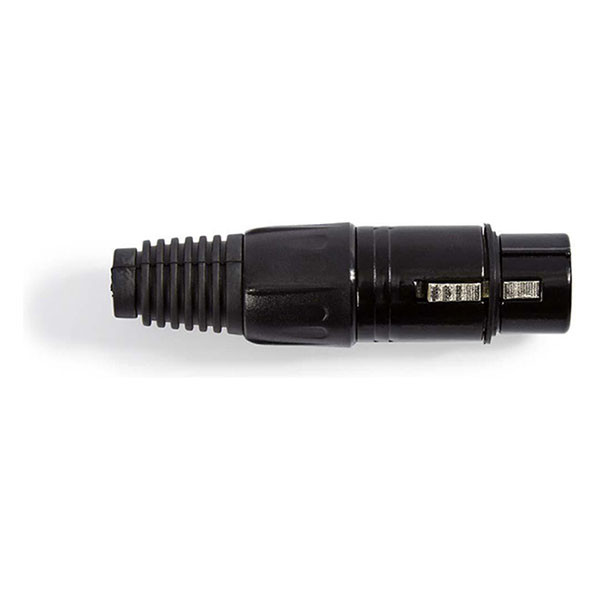 Nedis XLR connector | V | Nedis | 3-pin (Metaal, Trekontlasting, Zwart) COTP15902BK K060202205 - 5