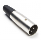 Nedis XLR connector - Nedis - 3-pin (Metaal, Mannelijk) CAVC15900ME N060202001 Nedis XLR connector - Nedis - 3-pin (Metaal, Mannelijk) CAVC15900ME N060202001