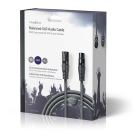Nedis XLR kabel (m/v) | Nedis | 15 meter (Gebalanceerd, Stereo, 3-pins) COTG15010GY150 N010307078 - 3