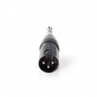 Nedis XLR (m) naar 6.35 mm jack (m) adapter | Nedis (Stereo, 3-pin) COTP15943BK K050307029