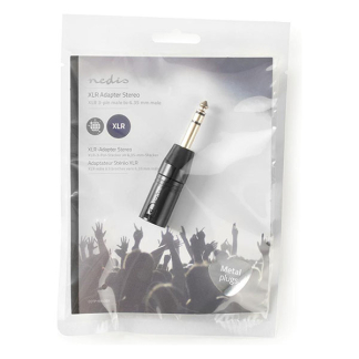 Nedis XLR naar 6.35 mm jack adapter | M ↔ M | Nedis (Stereo, 3-pin) COTP15943BK K050307029 - 5