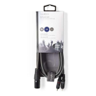 Nedis XLR naar Tulp kabel | M ↔ M | Nedis | 1.5 meter (Gebalanceerd, Stereo) COTH15200GY15 N010307096 - 3