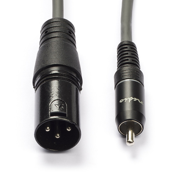 Nedis XLR naar Tulp kabel | M ↔ M | Nedis | 3 meter (Ongebalanceerd, Mono) COTH15205GY30 N010307021 - 2